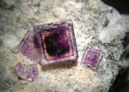 Fluorite - saint Peray - Ardèche