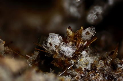 Enstatite Ttanite Tridymite - Puy de Tunisset - Saint-Ours - Puy-de-Dôme