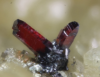Pyrargyrite - Carrière du Rivet - Montredon-Labessonié - Tarn