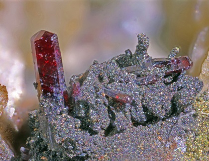 Pyrargyrite - Carrière du Rivet - Montredon-Labessonié - Tarn