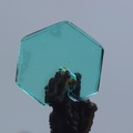 Chalcophyllite - Malabau mine - Salsigne - Carcassonne - Aude