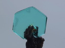 Chalcophyllite - Malabau mine - Salsigne - Carcassonne - Aude
