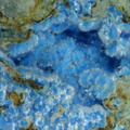Cyanotrichite - Mine de Salsigne - Salsigne - Carcassonne - Aude