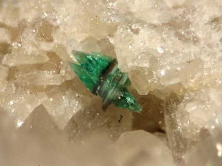 Torbernite - Montebras (Carrière) - Soumans - Creuse