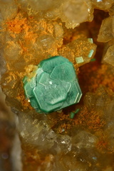 Torbernite - Prévinquières - Aveyron