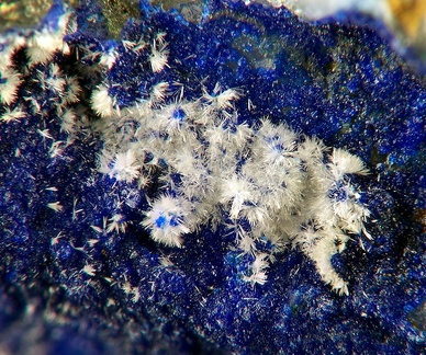 Aragonite  Azurite - Alzen - Foix - Ariège