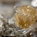 Hemimorphite Calcite - Carrière du Rivet - Montredon-Labessonié  - Tarn