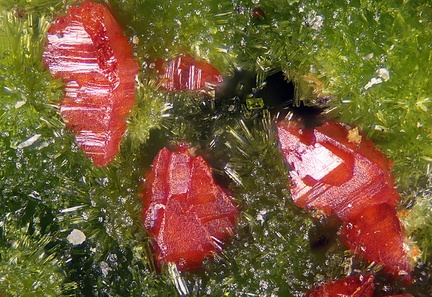Wulfenite Mimetite – Le Cantonnier – Nontron – Dordogne
