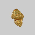 Or - Gravière de Boudeau - Saint-Jean-de-Côle - Dordogne - FP - Taille 0,8mm