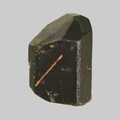 Hornblende - Ruisseau de Fontsalade - La Gratade - Puy-de-Dôme - FP - Taille 0,9mm