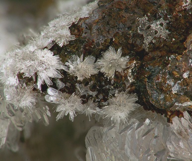Hémimorphite -  carrière du Rivet - Montredon-Labessonié - Tarn