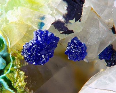 Azurite - Mine du Sautou - Castanet  - Montauban  -Tarn-et-Garonne