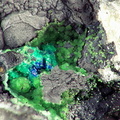 Conichalcite - Mine du Sautou - Castanet  - Montauban  -Tarn-et-Garonne