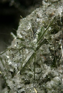 Diopside - Groire -Murol - Puy de Dôme