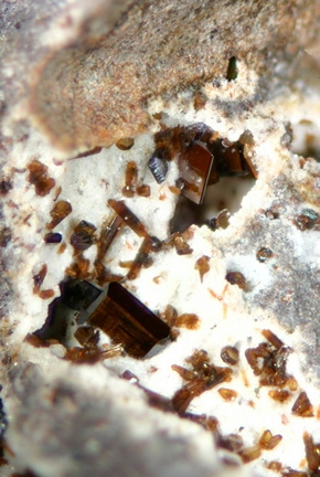Pseudobrookite - Rochesauve - Ardèche