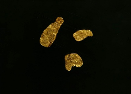 Or(paillettes) - Le Gardon - Boucoiran - Gard - JCC - 1,5 à 3 mm