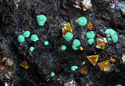Malachite - Cuprite - Chessy les Mines - Rhône