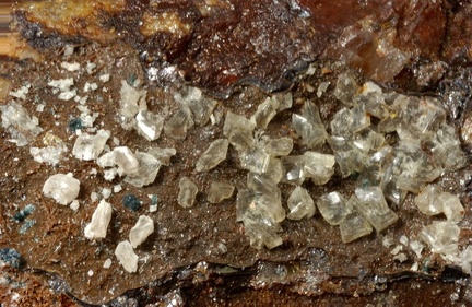 Leucophosphite - Les Montmins - Échassières - Ébreuil - Allier
