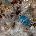 Linarite Spangolite Cerussite - Les Rats - le Crozet - loire