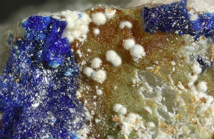 Dundasite  Azurite  Beudantite - Cap Garonne - Le Pradet - Var