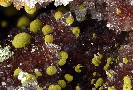 Duftite Quartz - Les Monterniers - Lantignié - Beaujeu - Rhône