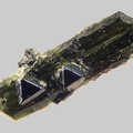 Pyroxène - Hématite - Ruisseau de Chareire - Picherande - Puy-de-Dôme - FP - Taille 1,5mm