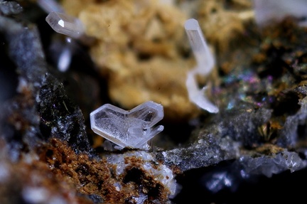 Cerussite - La Fonderie - Poullaouen - Finistère