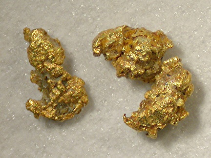 Or - Gardon de St-Jean - St-André-de-Valborgne - Gard - FP - Taille 0,9 et 1,4mm