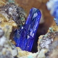 Linarite -  La Fonderie - Poullaouen - Finistère