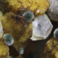 Parasymplesite Calcite - Ste Marie-aux-Mines - Haut-Rhin