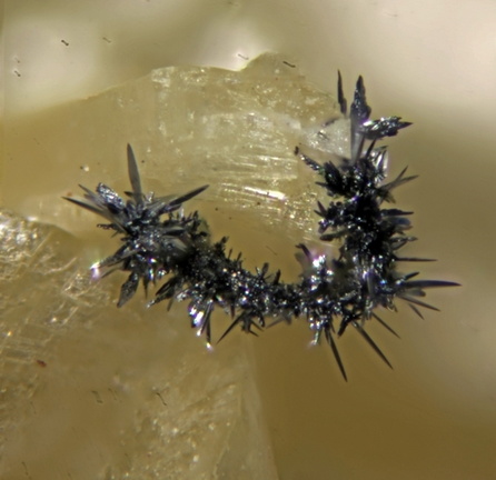 Acanthite - Carrière du Rivet - Montredon-Labessonié - Tarn