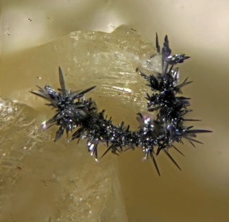 Acanthite - Carrière du Rivet - Montredon-Labessonié - Tarn