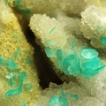 Chalcophyllite - Filon St-Jean - Ste Marie-aux-Mines - Haut-Rhin