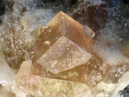 Fluorite - Carrière du Rivet - Montredon-Labessonié - Tarn