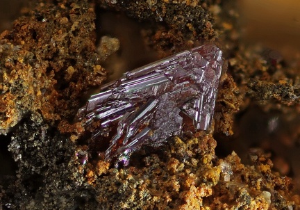 Pyrostilpnite - Carrière du Rivet - Montredon-Labessonié - Tarn