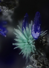 Azurite  Malachite - Valcroze - Alzon - Gard 