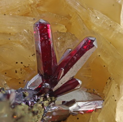 Pyrargyrite - Carrière du Rivet - Montredon-Labessonié - Tarn
