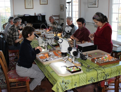 Tri des échantillons pour la collection de l'AFM par le groupe AFM Rhône-Alpes