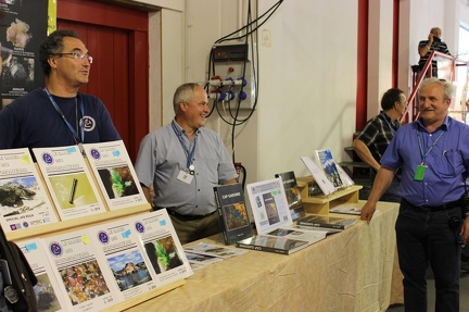 M le Maire sur le stand AFM