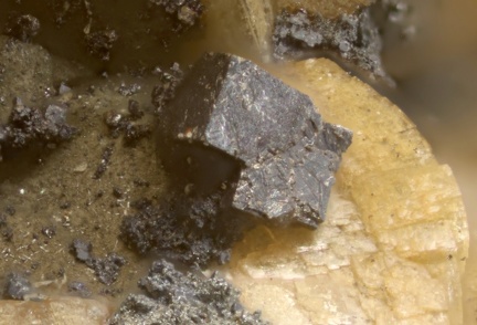 n°181142 - Acanthite - Le Rivet (Carrière) - Montredon-Labessonnié - Tarn