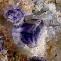 Fluorite - Les Gottes (Carrière) - St Julien Molin-Molette - Loire