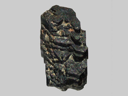 Augite - Ruisseau de Moulins - Chardassac - Saint-Bérain - Haute-Loire - FP - Taille 2mm