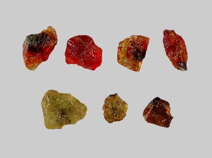 Cassitérite - Ruisseau Pourri - Beaune-les-Mines - Haute-Vienne - FP - Taille 1mm