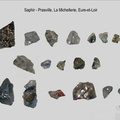 Saphir - Prasville - Eure-et-Loir - FP - Taille 0,5 à 0,1mm