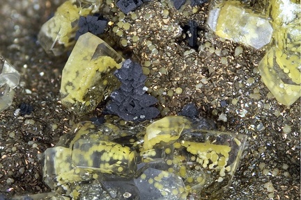 Baryte Sphalérite Galène - Les Malines - St Laurent le Minier - Gard