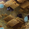Cuprite Rosasite - Mine St Nicolas - Steinbach - Haut-Rhin