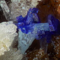 Linarite Hemimorphite Rosasite - Mine St Nicolas - Steinbach - Haut-Rhin