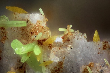  Wulfenite Pyromorphite - Champ Brêcheté - Urbeis - Bas-Rhin