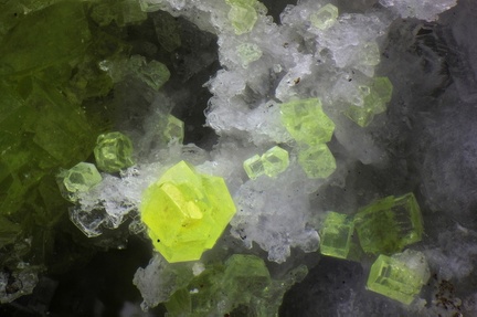  Wulfenite Pyromorphite - Champ Brêcheté - Urbeis - Bas-Rhin