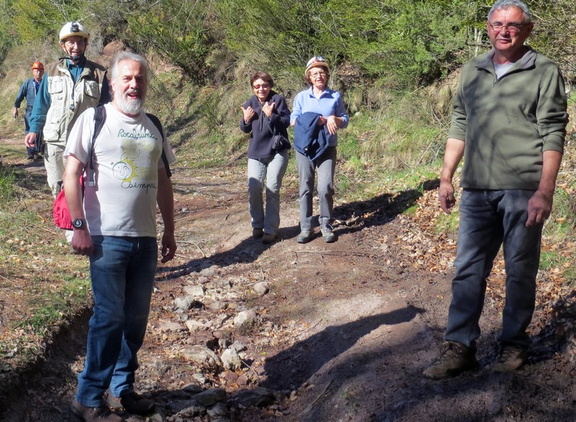 Visite et recherche de minéraux à la mine des Ferreres